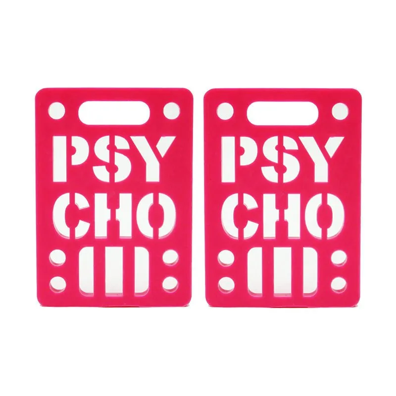 Psycho Soft 1/8" Skateboard Risers 2pk