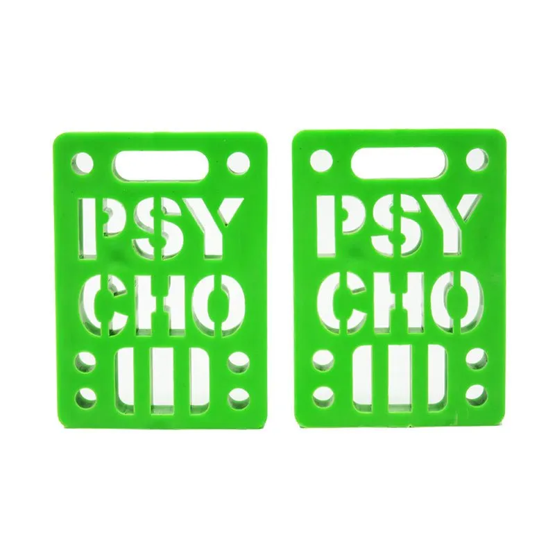 Psycho Soft 1/8" Skateboard Risers 2pk