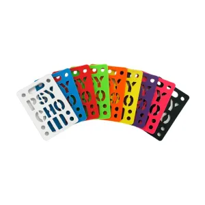 Psycho Soft 1/8" Skateboard Risers 2pk