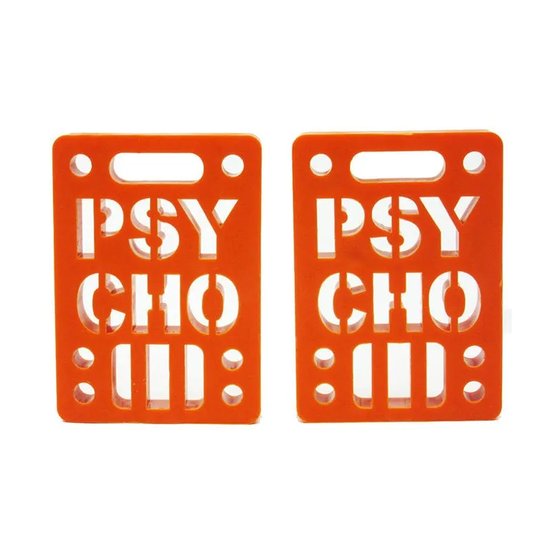 Psycho Soft 1/8" Skateboard Risers 2pk