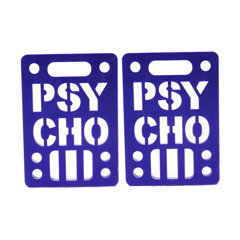 Psycho Soft 1/8" Skateboard Risers 2pk
