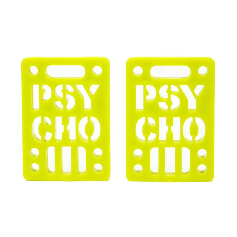 Psycho Soft 1/8" Skateboard Risers 2pk