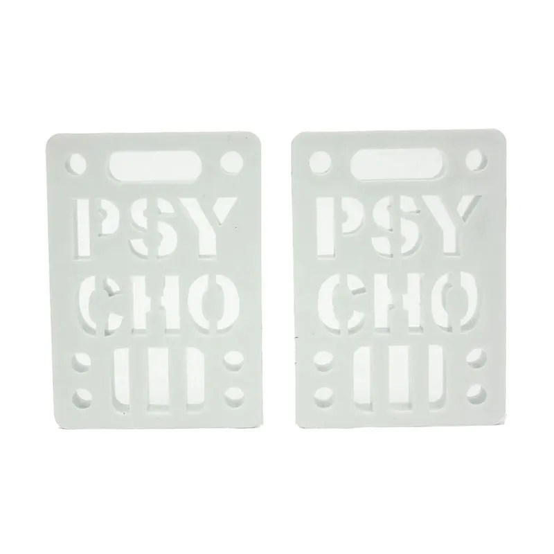 Psycho Soft 1/8" Skateboard Risers 2pk