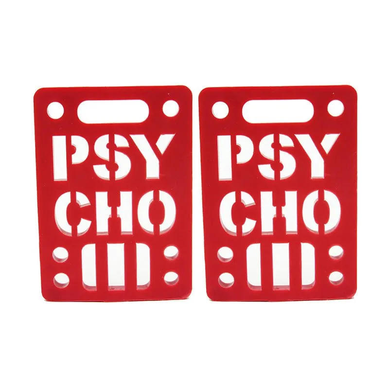 Psycho Soft 1/8" Skateboard Risers 2pk