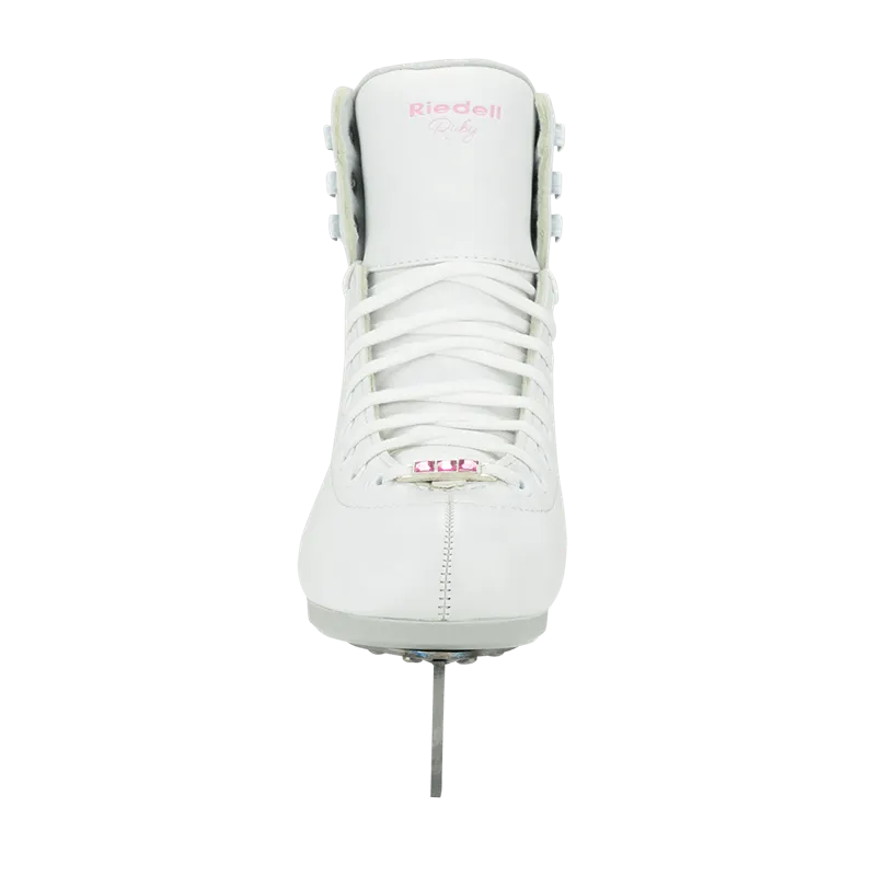 Riedell Ruby Figure Skates with Blades