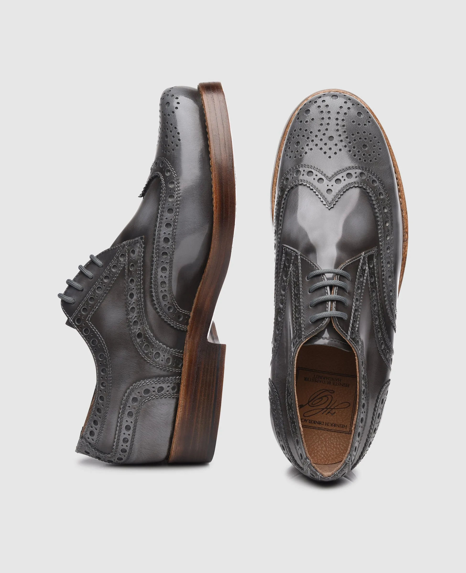 Rio Full-Brogue BL - Grey