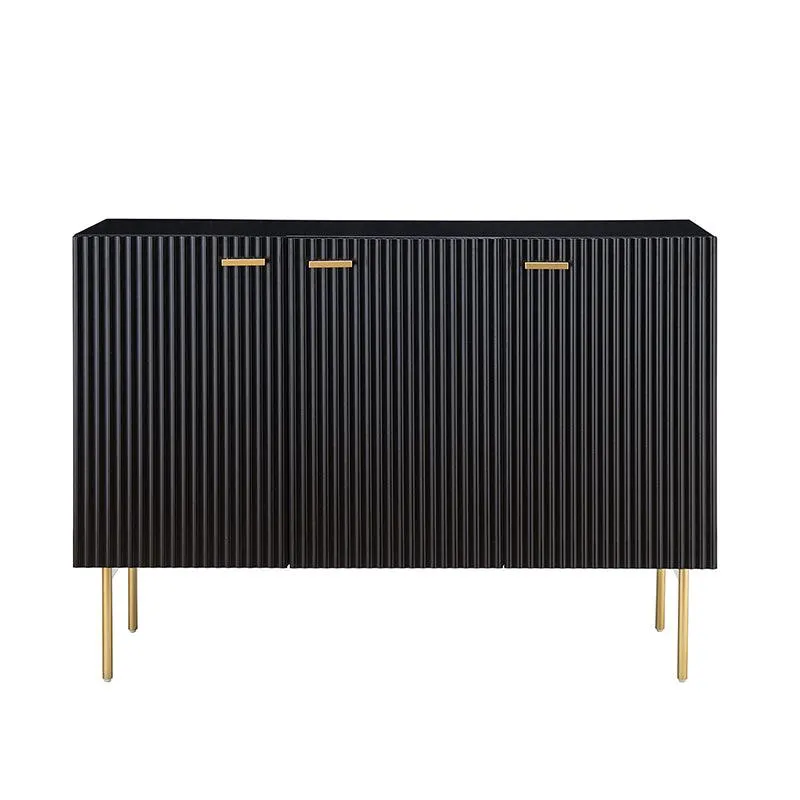 Roman Lacquer 3-Door Sideboard 47"