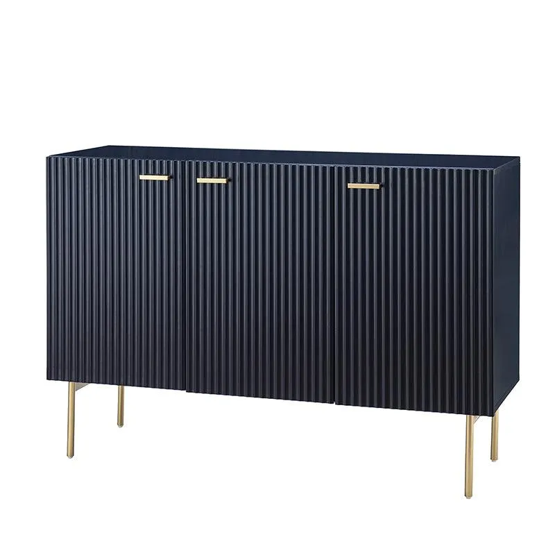 Roman Lacquer 3-Door Sideboard 47"