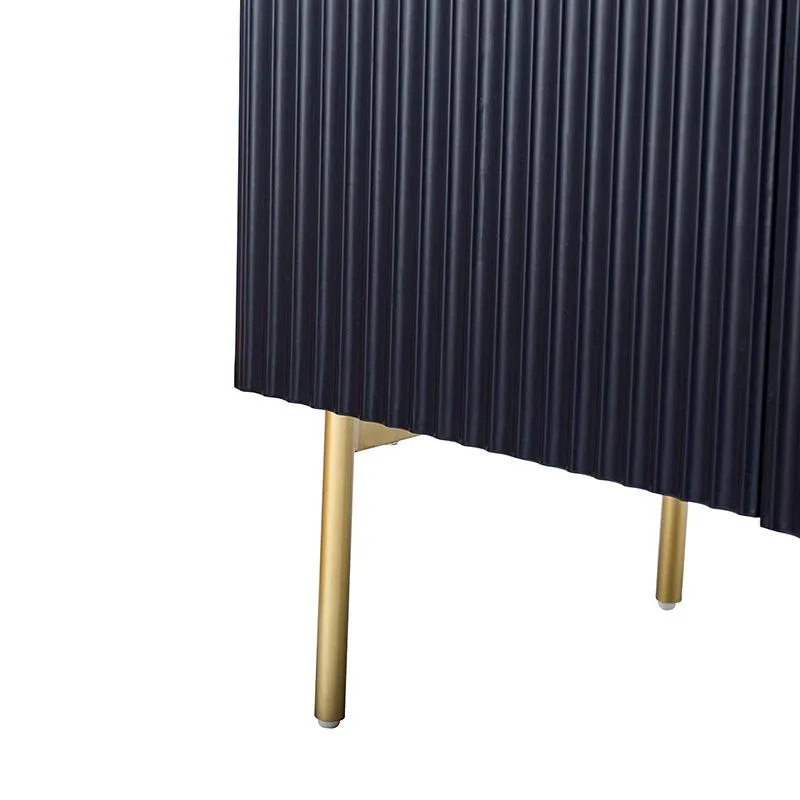 Roman Lacquer 3-Door Sideboard 47"