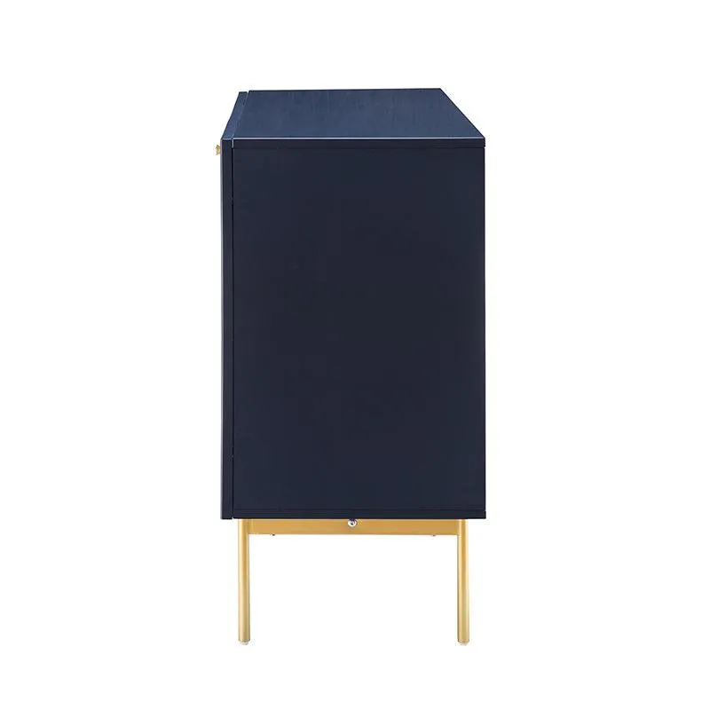 Roman Lacquer 3-Door Sideboard 47"