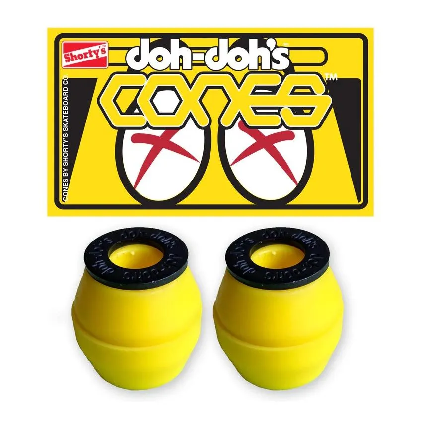 Shorty's Doh Doh's Cones Yellow 92a Soft Bushings