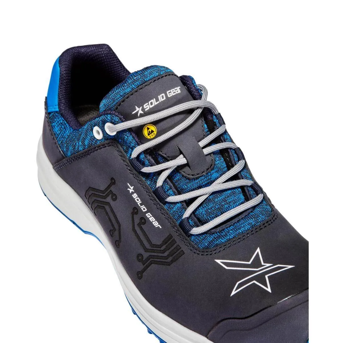 Solid Gear by Snickers 61008 Sea ESD S3 BOA Wide Fit Safety Trainer Shoes