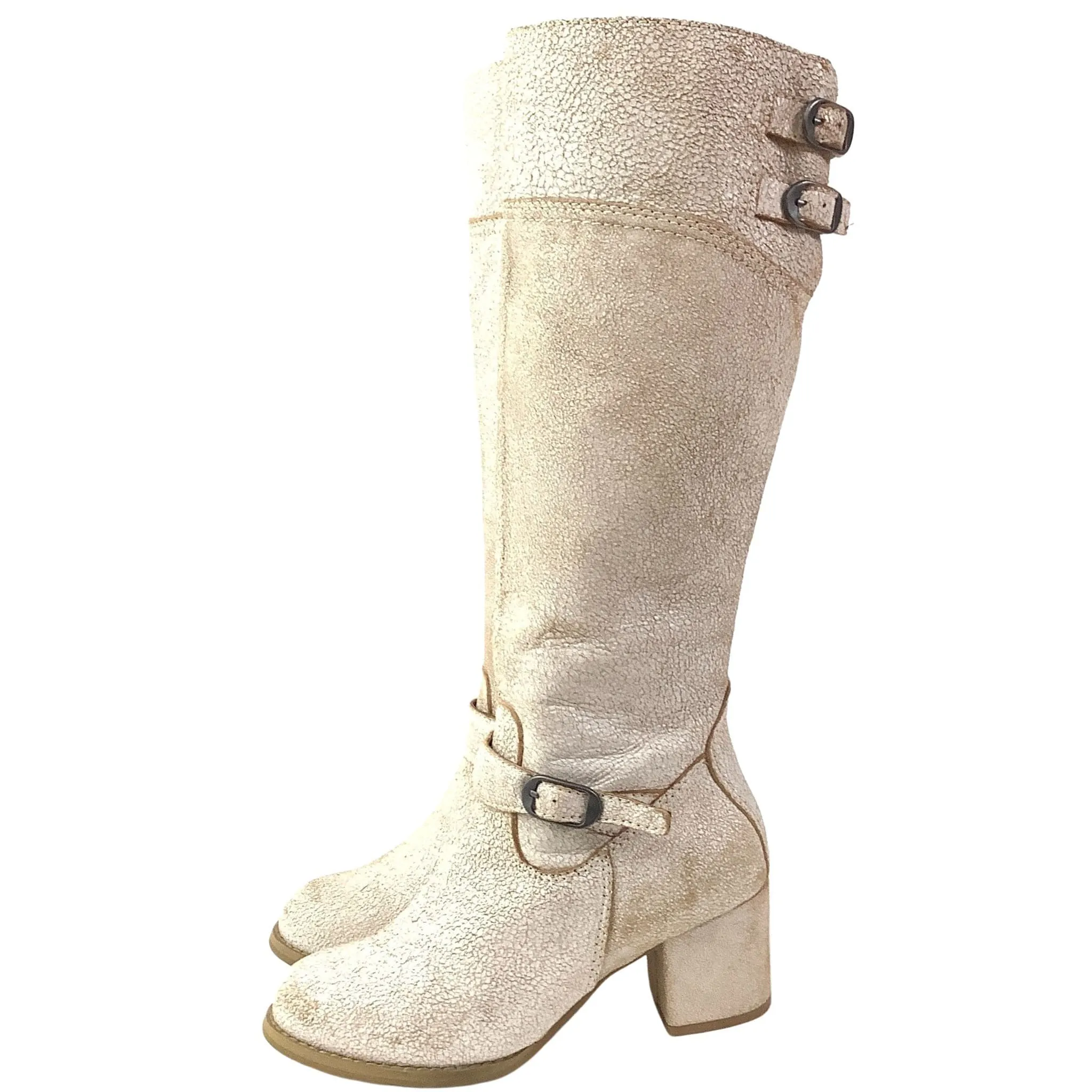 Steampunk Chunky Boots