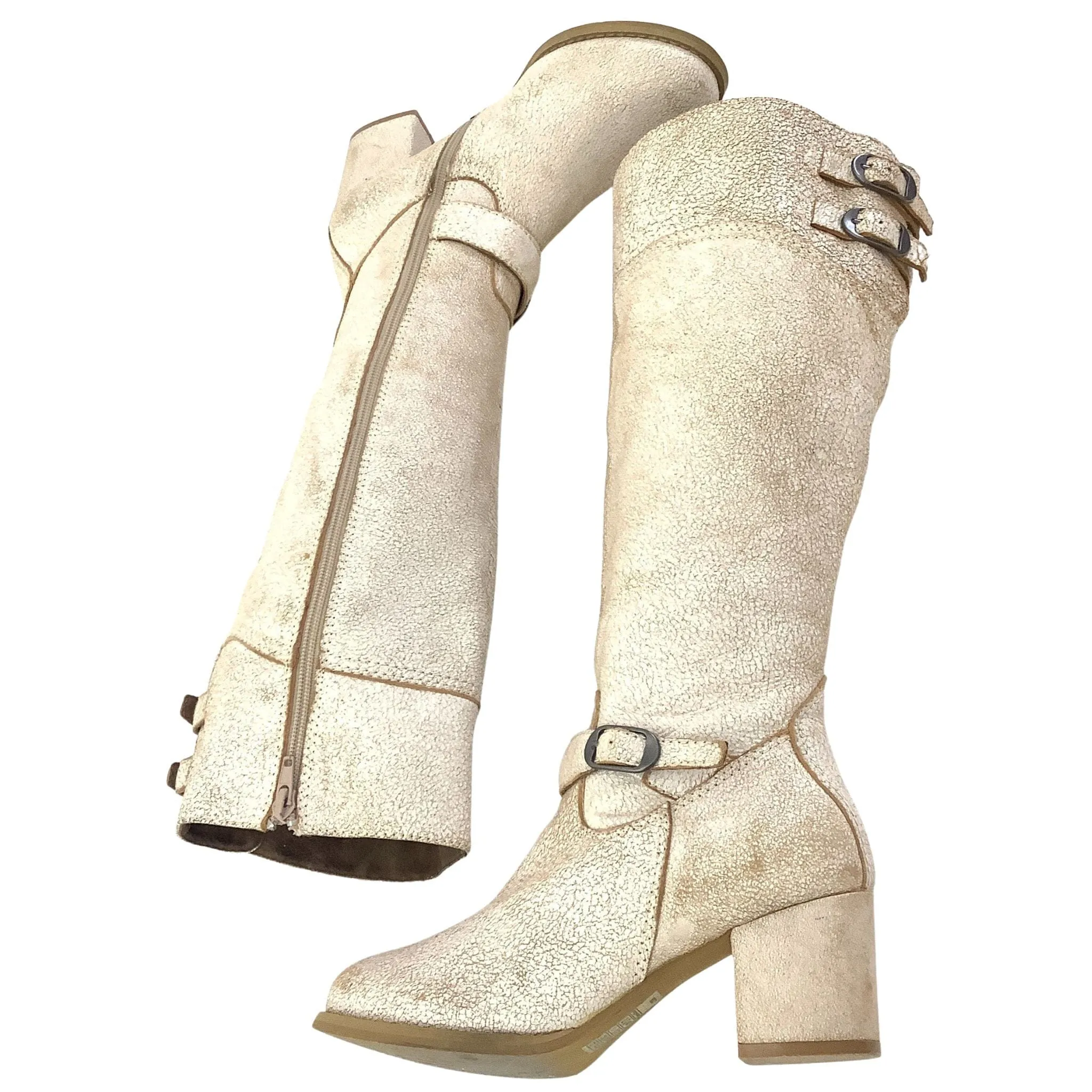 Steampunk Chunky Boots