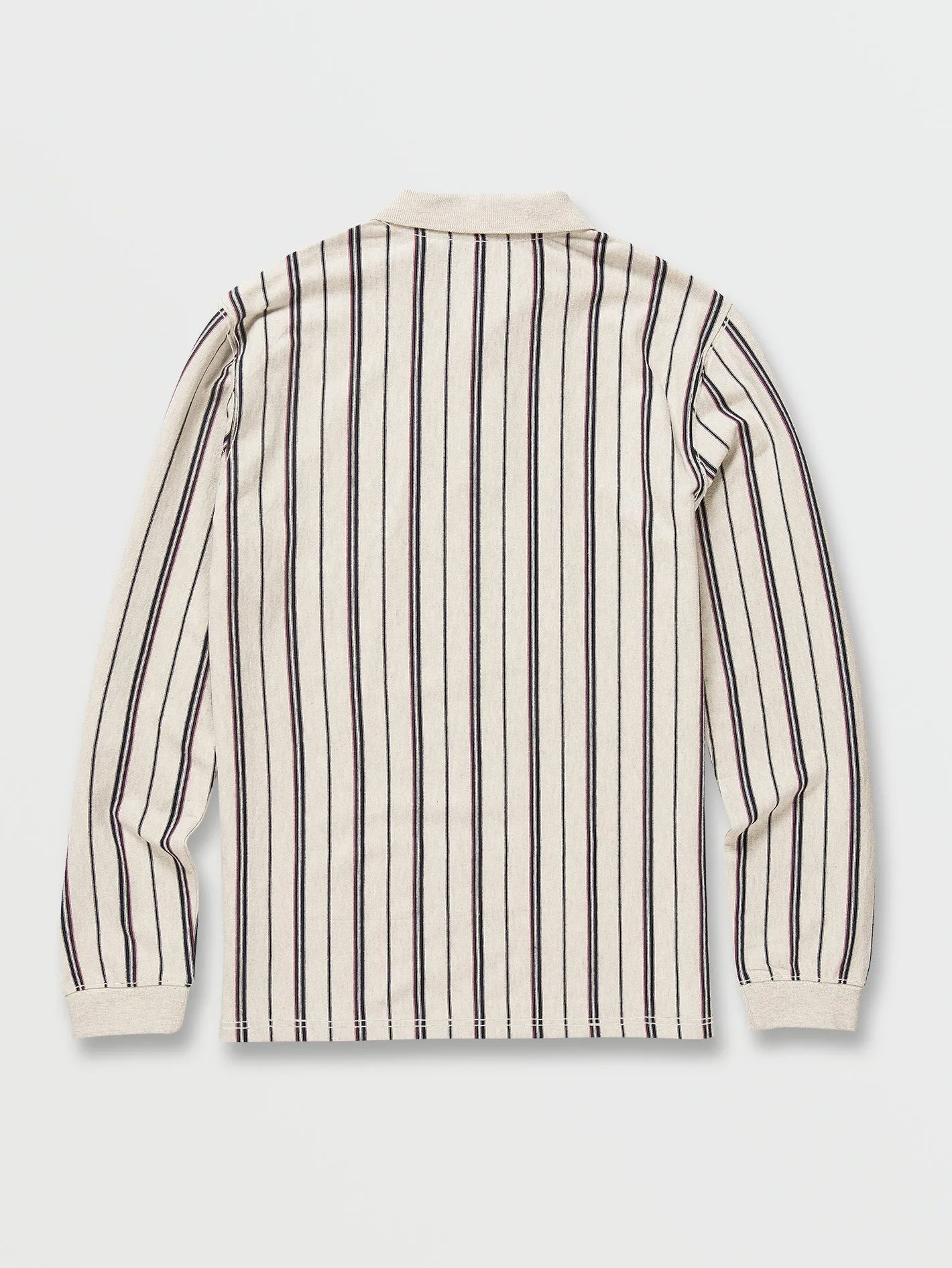 Sumpter Long Sleeve Polo - White Flash