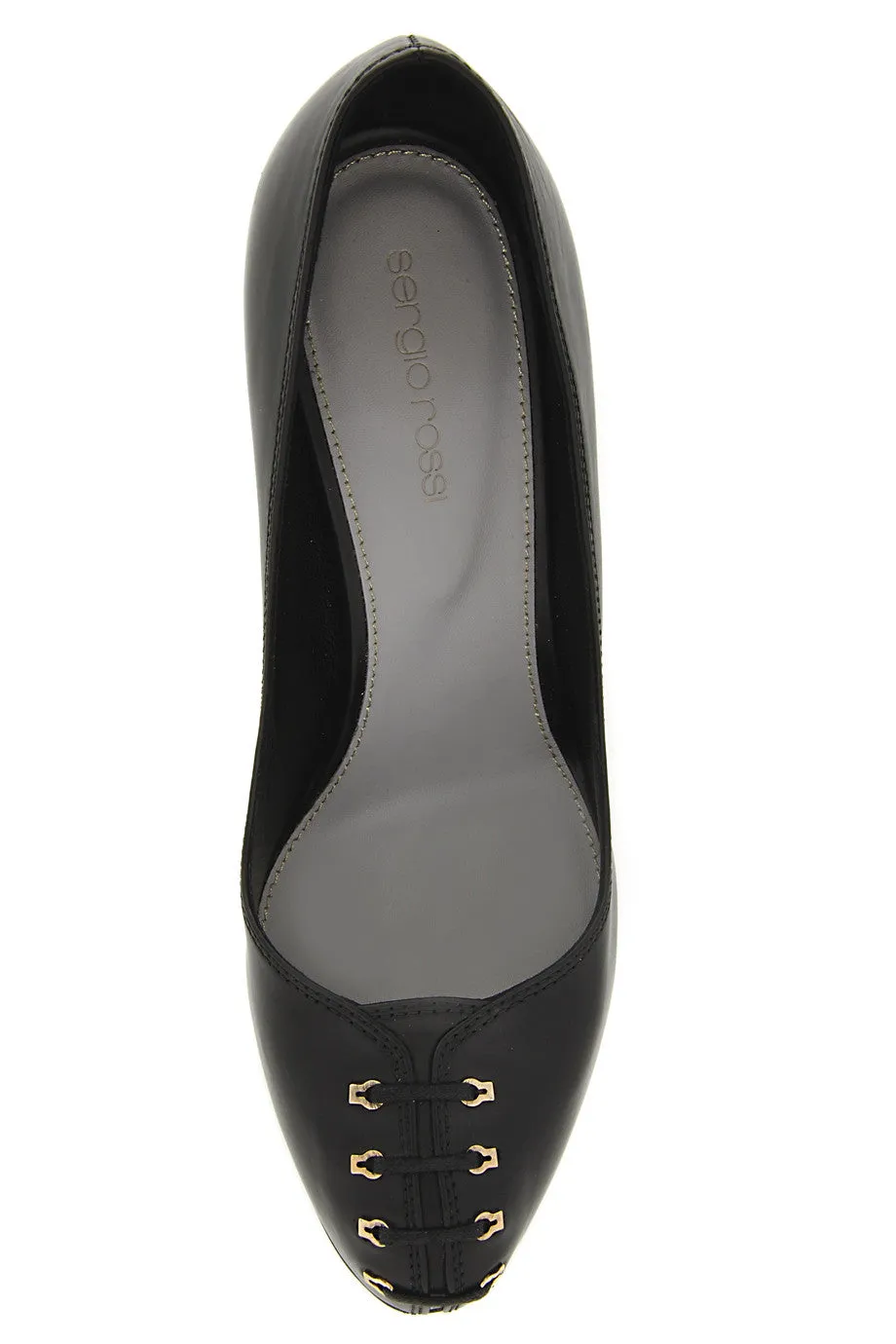 SUSY Black Corset Pumps