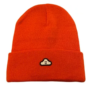 Thank You Cloudy Beanie Red