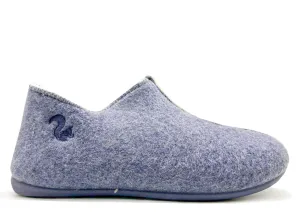thies 1856 ® Organic Slipper Boots vegan blue (W)