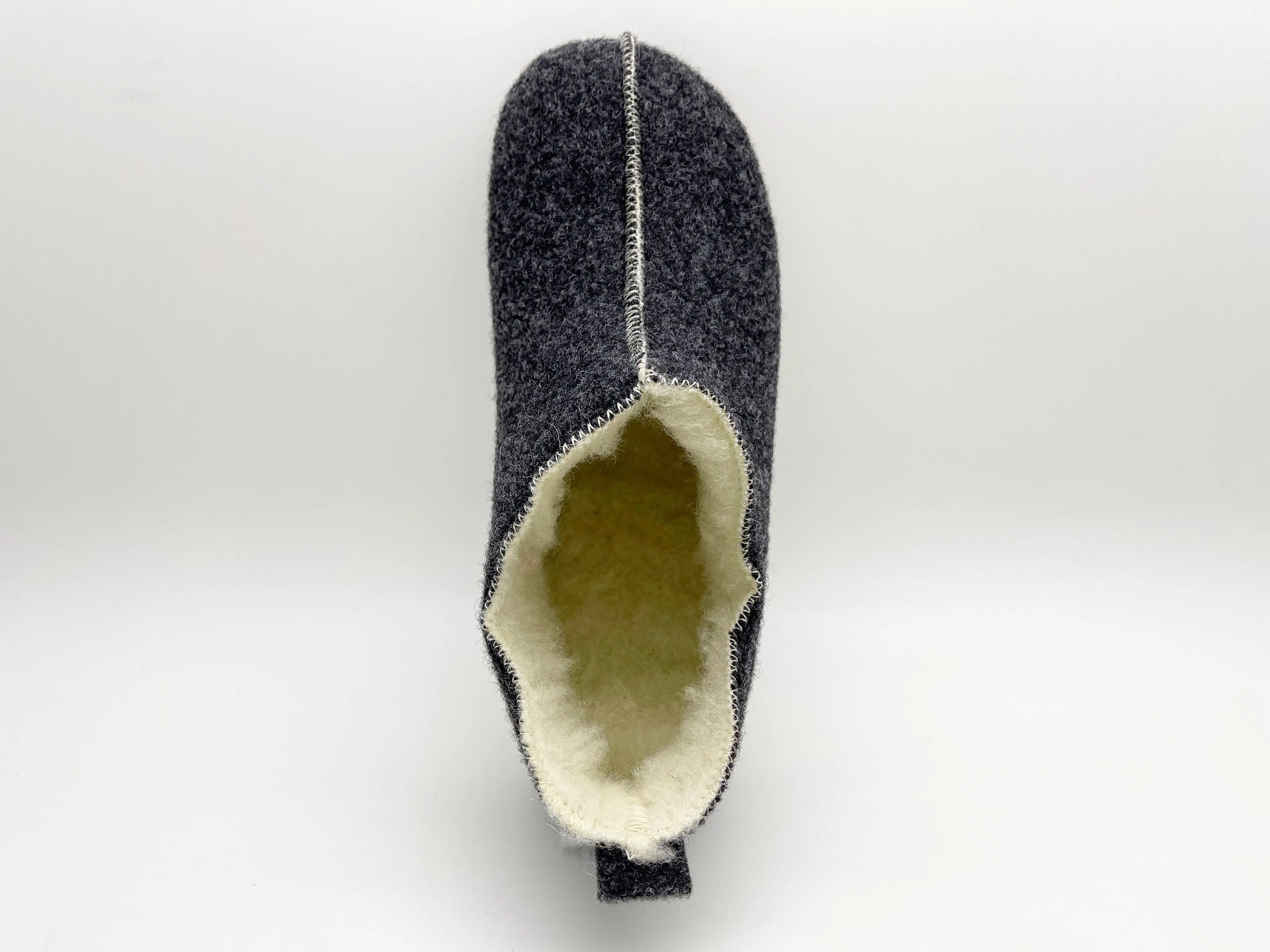 thies 1856 ® Slipper Boots anthracite with Eco Wool (W)