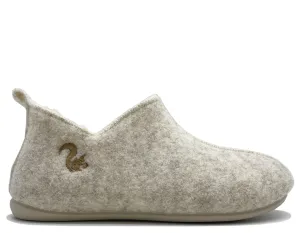 thies 1856 ® Slipper Boots beige with Eco Wool (W)