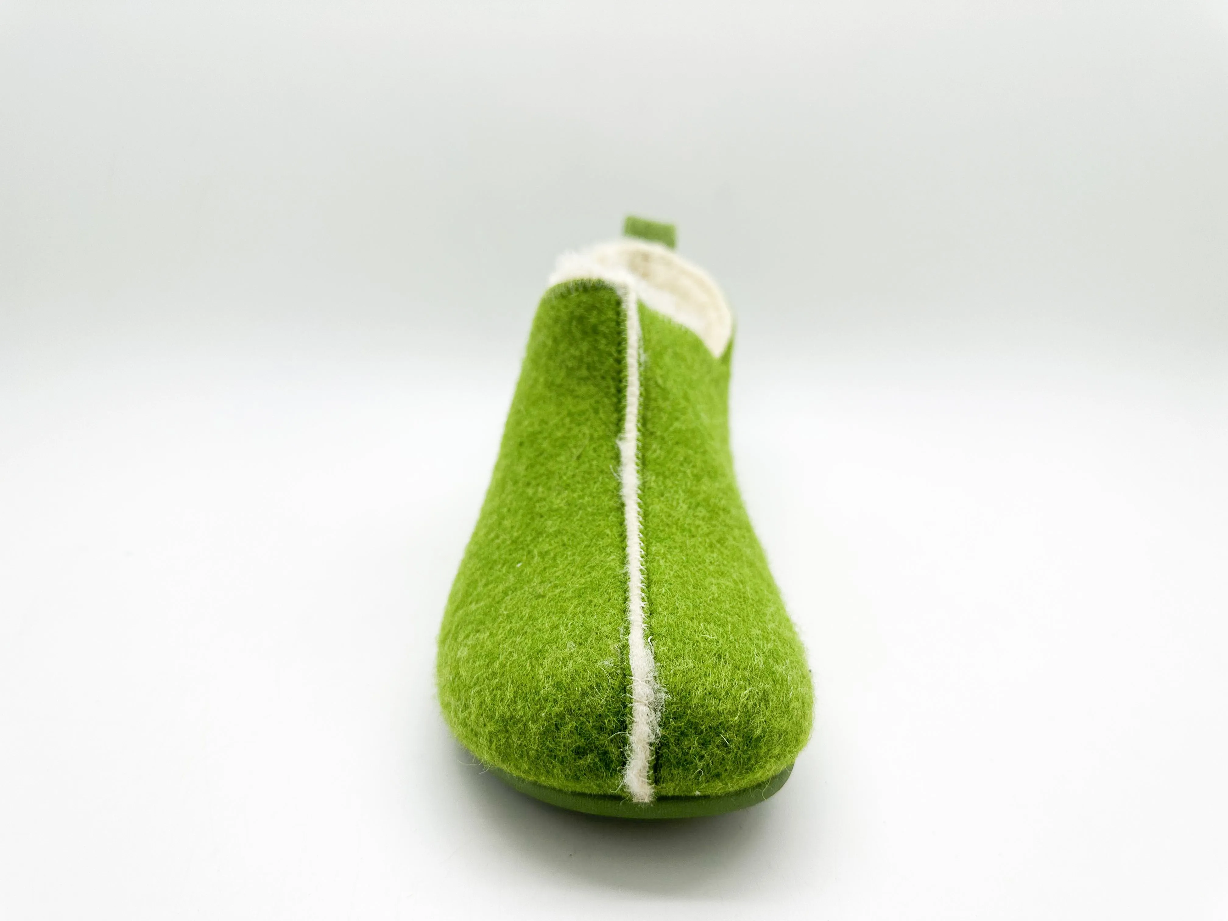 thies 1856 ® Slipper Boots light green with Eco Wool (W)