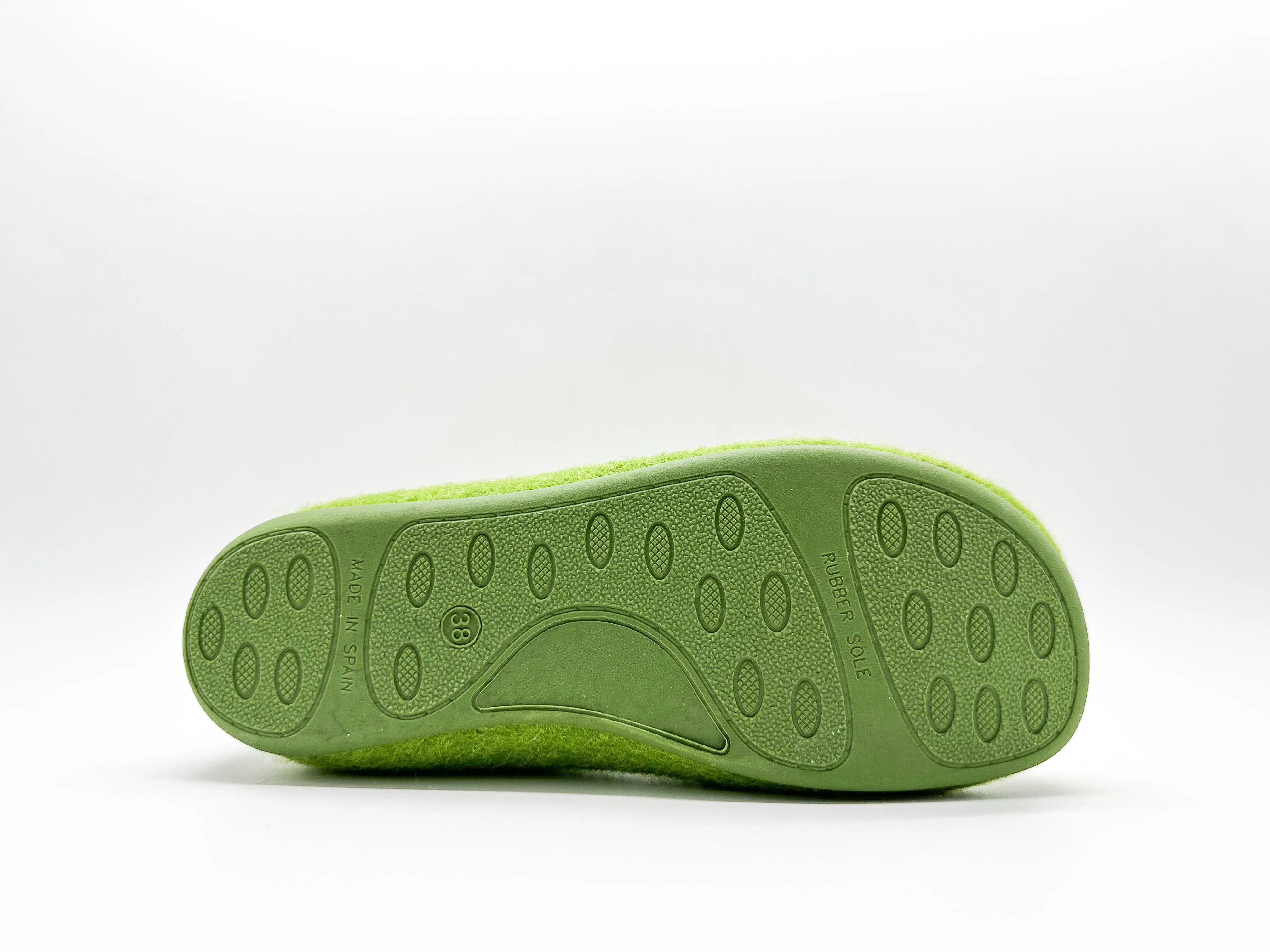 thies 1856 ® Slipper Boots light green with Eco Wool (W)