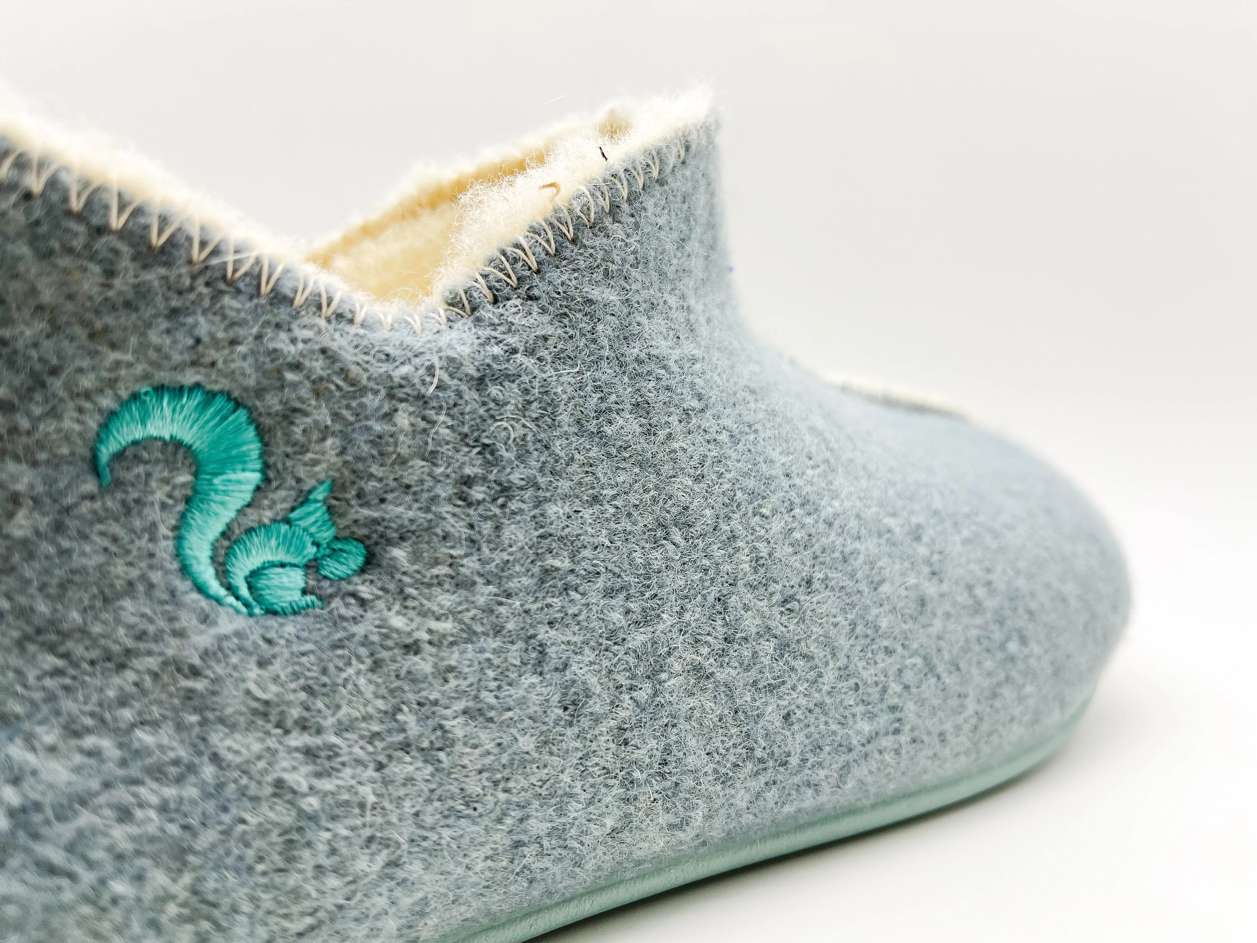 thies 1856 ® Slipper Boots mint with Eco Wool (W)