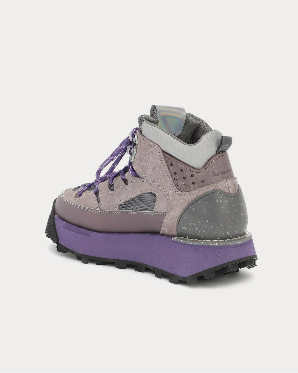 Trekking platform Dusty Purple High Top Sneakers