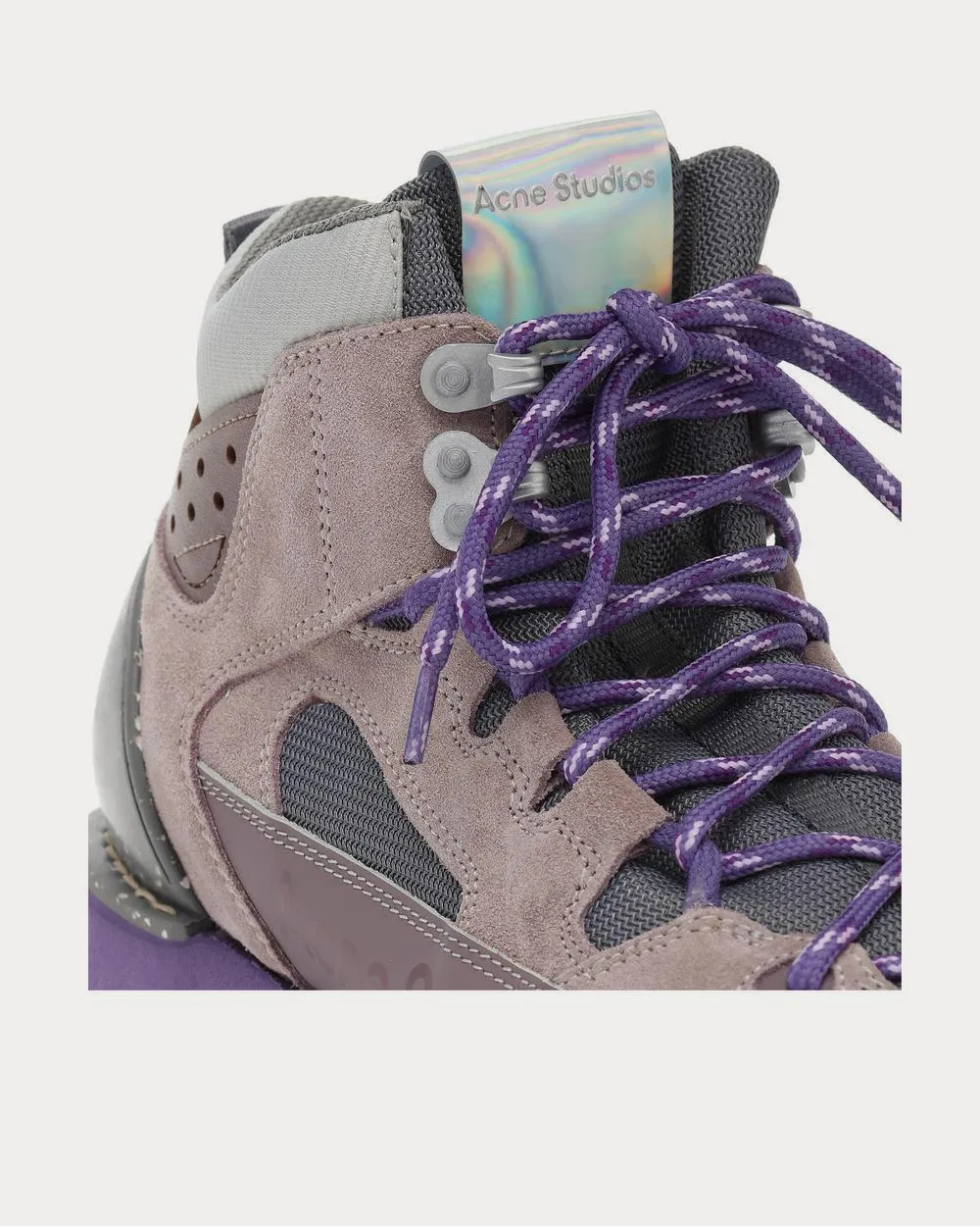 Trekking platform Dusty Purple High Top Sneakers