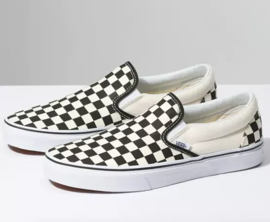 UA Classic Slip-On - Black/White Checkered Board