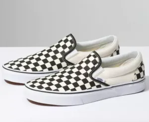 UA Classic Slip-On - Black/White Checkered Board