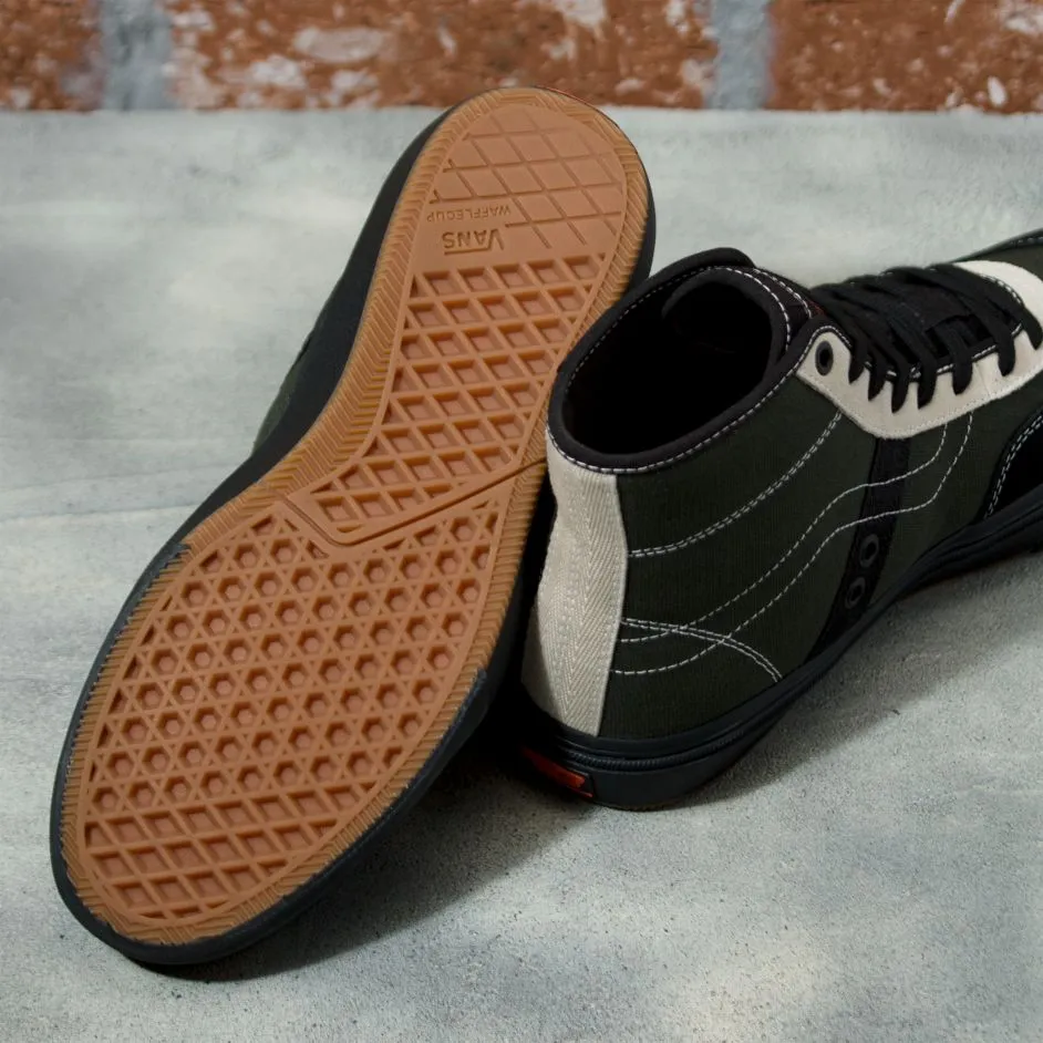 Vans Gilbert Crockett High Skateboard Shoe - Forest/Black