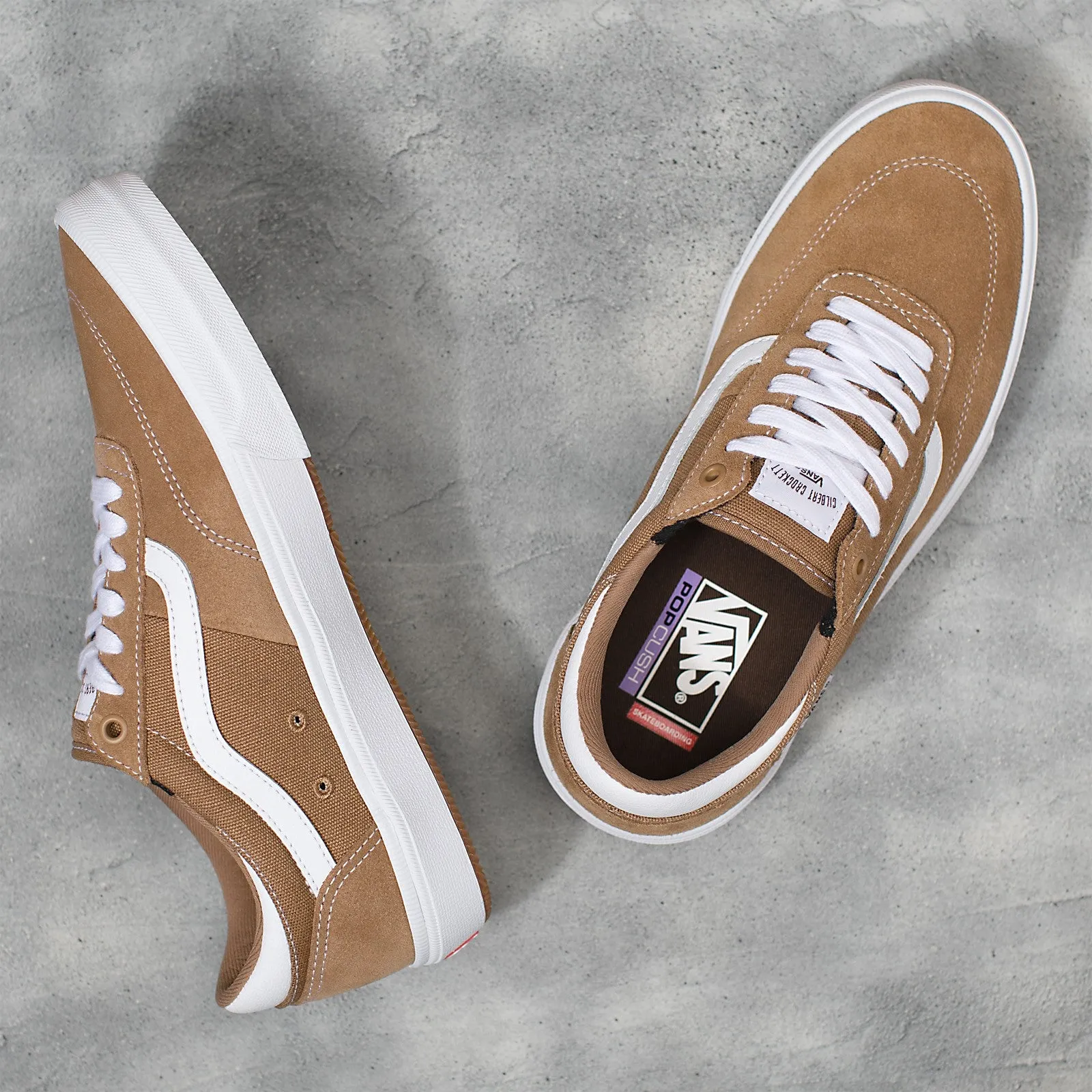 Vans Gilbert Crockett Skateboard Shoe - Tobacco