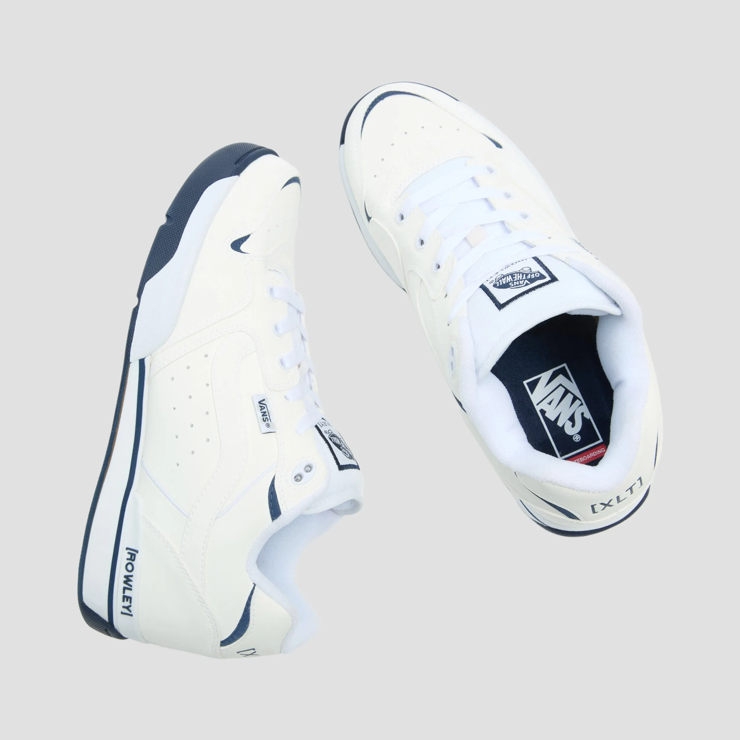 Vans Rowley XLT VCU Skate Shoes White / Navy