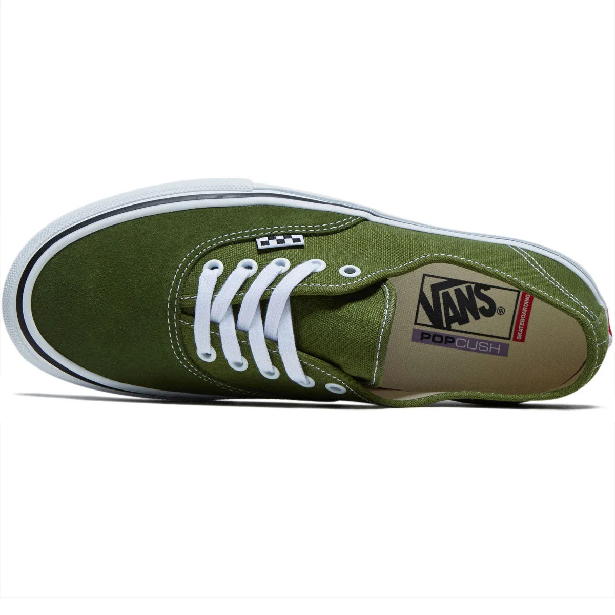 Vans Skate Authentic Shoes - Green/White