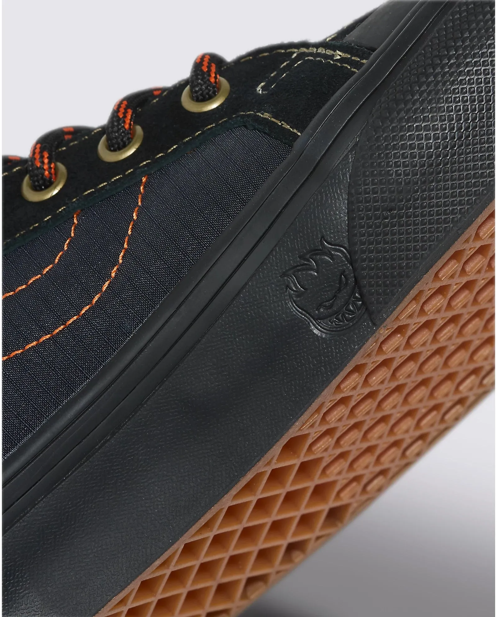Vans - Skate Sk8-Hi Shoes | Black Flame (Spitfire)