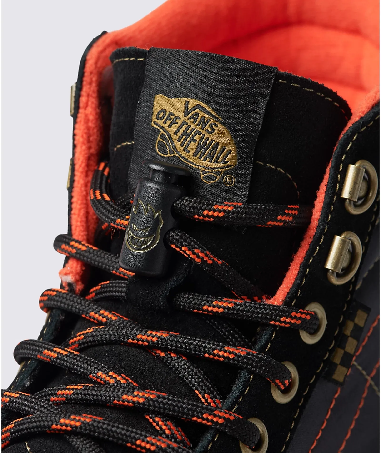 Vans - Skate Sk8-Hi Shoes | Black Flame (Spitfire)