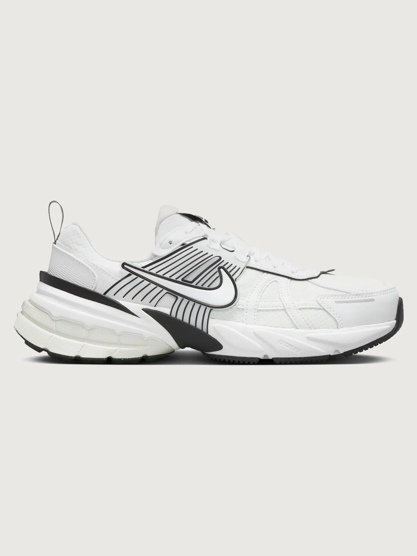 W Nike V2K Run - White/White-Platinum Tint-Summit White-Black