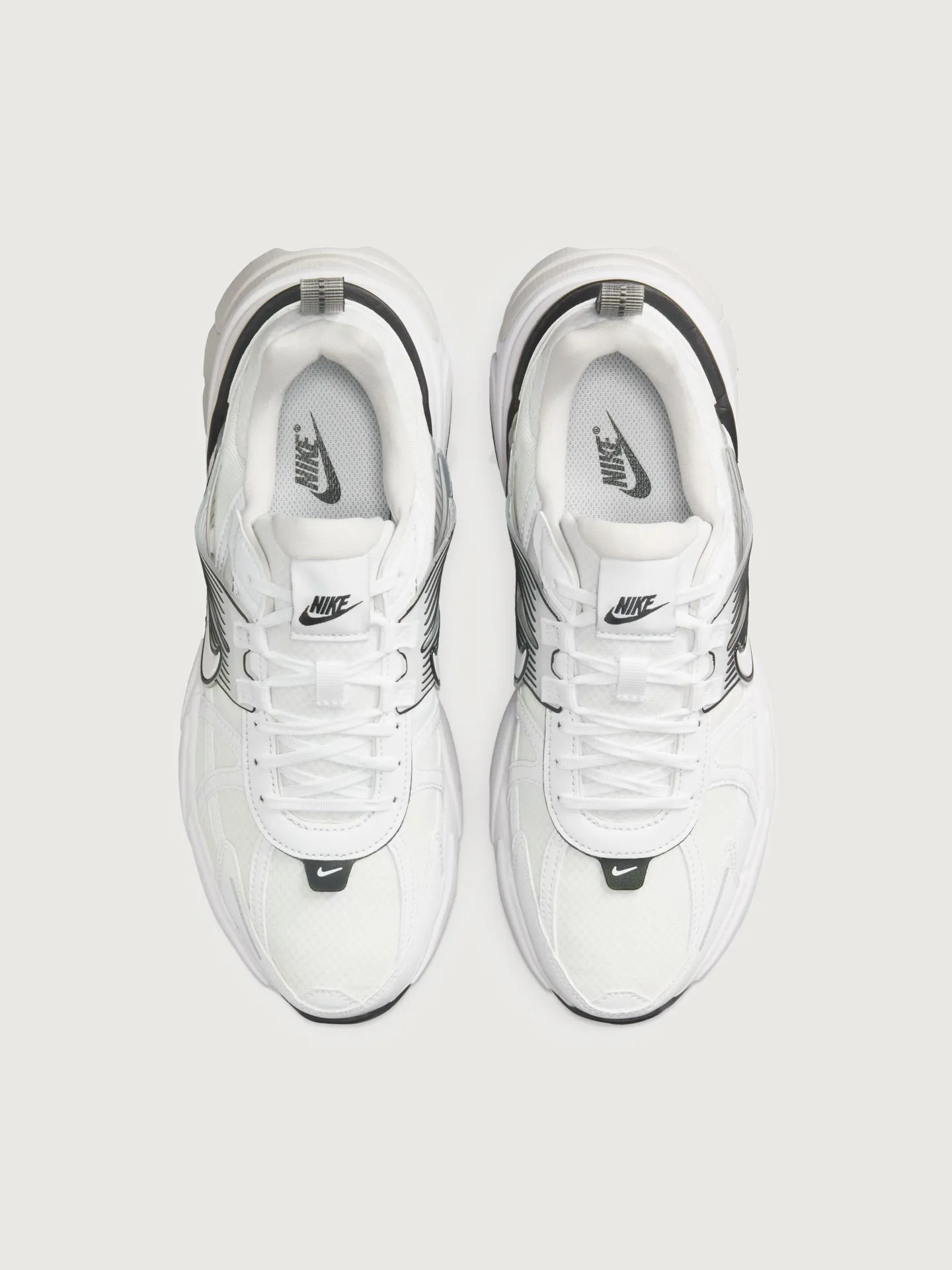 W Nike V2K Run - White/White-Platinum Tint-Summit White-Black