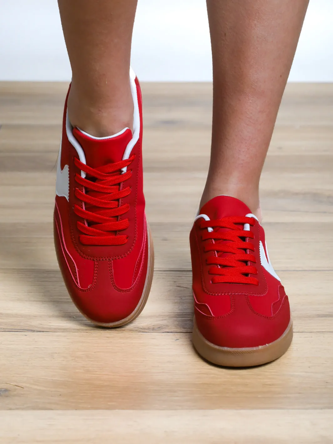 Wait Here Rubber Sole Sneaker