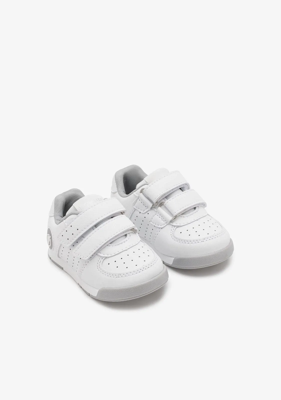 White Logo Respectful Low Sneakers