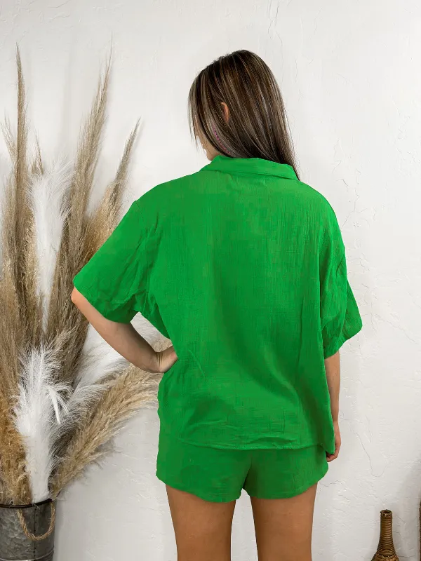Woven Shorts With Pockets
