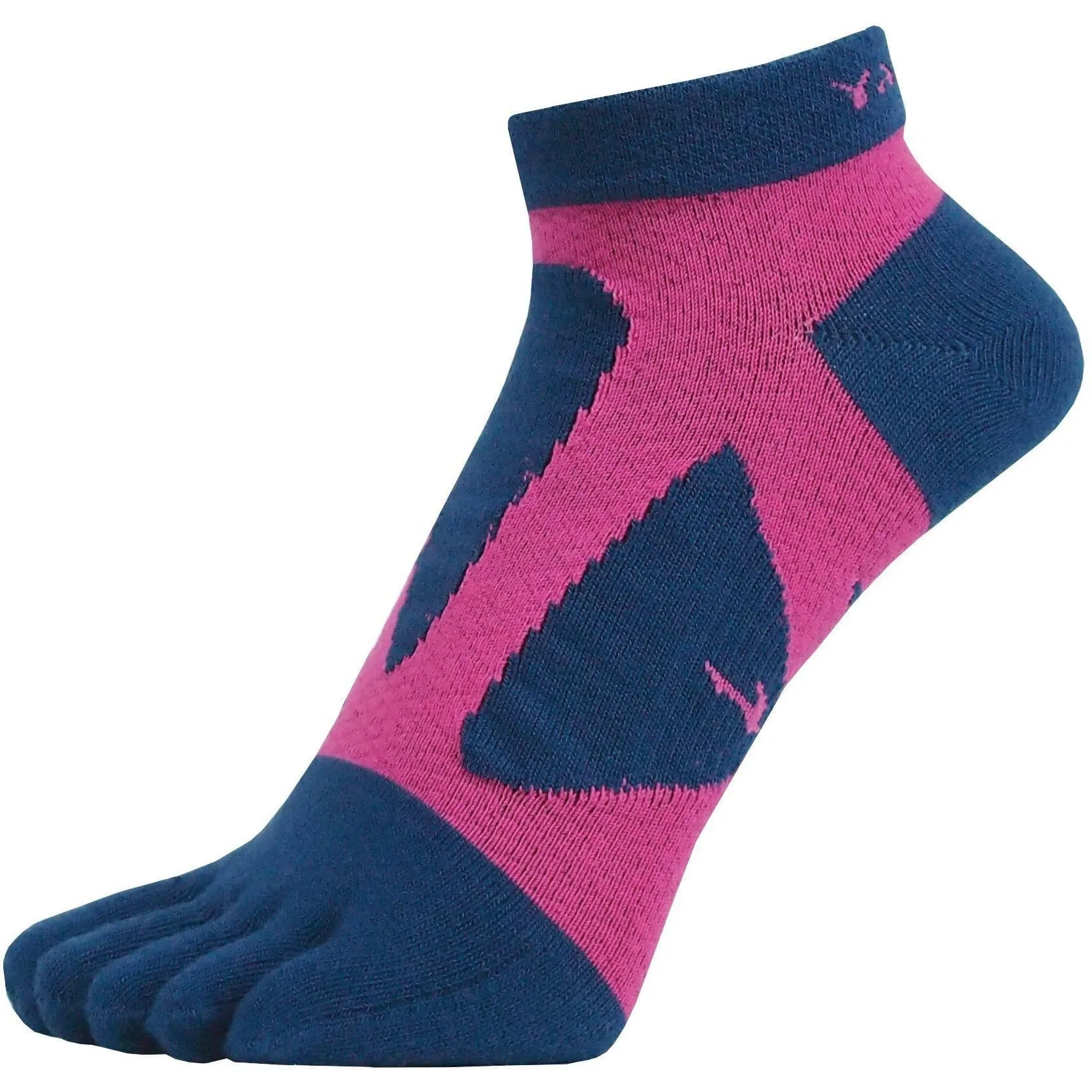 Yamatune 5 Toe Socks - Short Length with Anti-Slip Dots