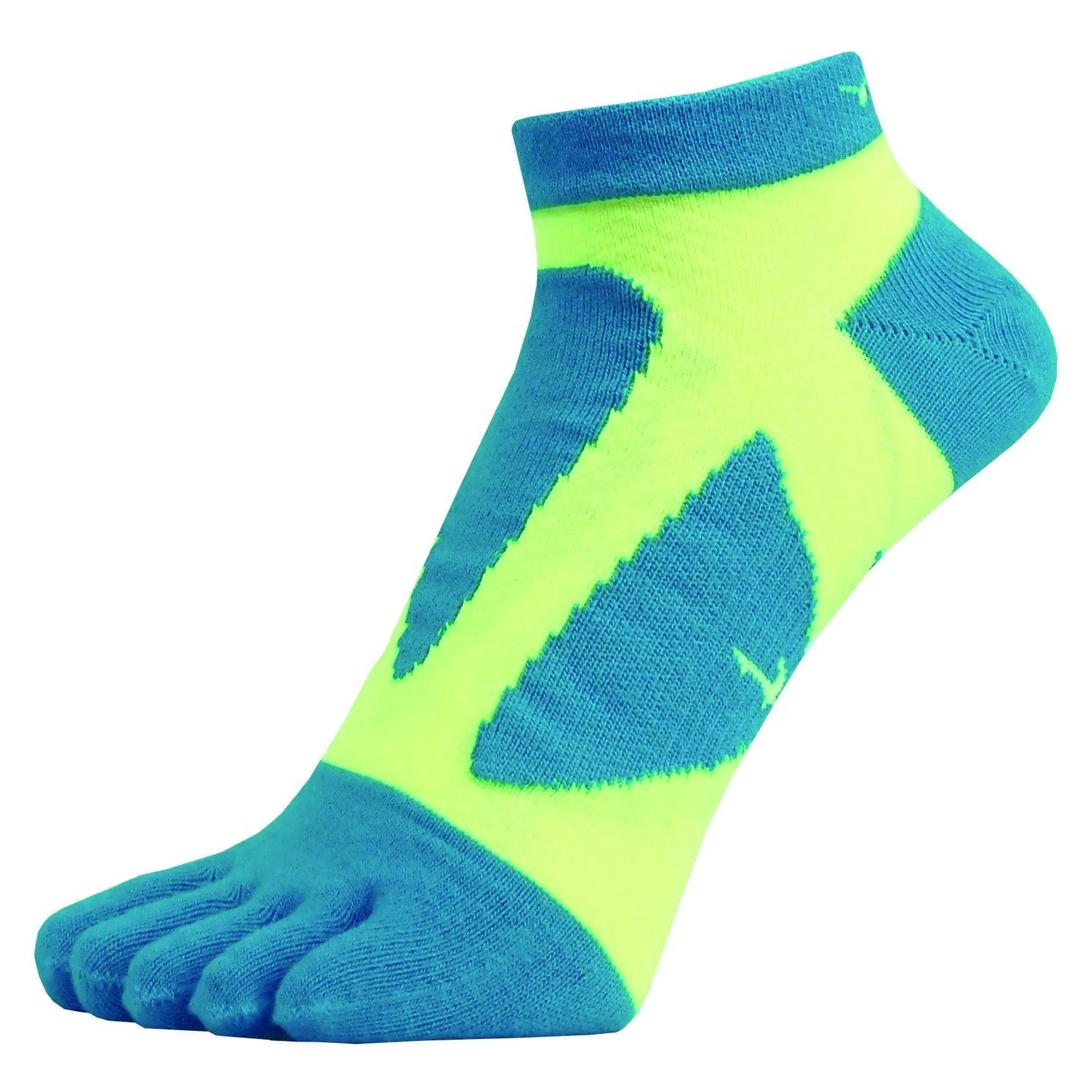 Yamatune 5 Toe Socks - Short Length with Anti-Slip Dots