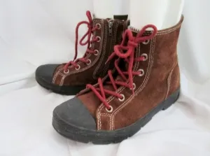 Youth Junior Kids CONVERSE Chucks Hi-Top Sneaker Trainer Sports Shoe 5.5 BROWN